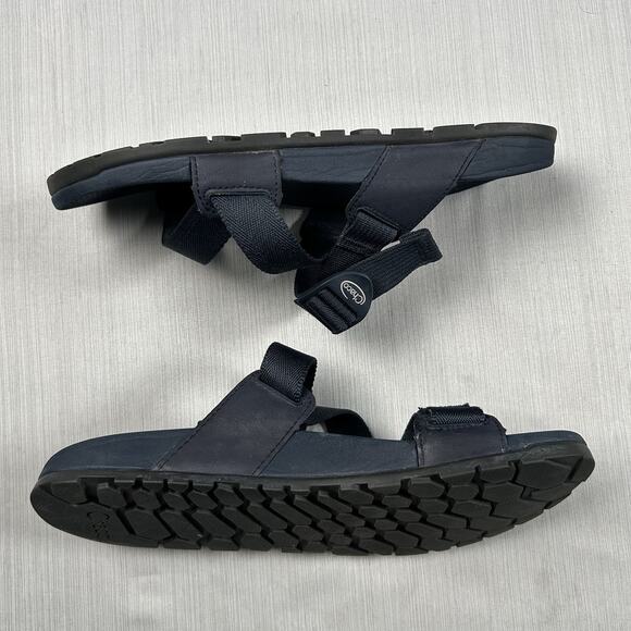 Chaco Lowdown Men’s Size 9 Navy Blue Adjustable Nylon Strap Casual Sandals main image 4